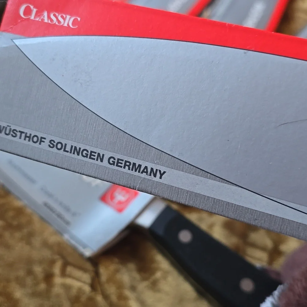 ❤️BUY 5 GET 3 FREE Wustof Classic Black Chef's Knife 8